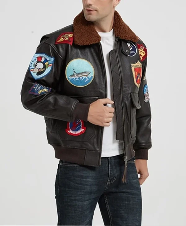 Kennedy Air Force Flight Aviator Jacket