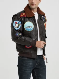 Kennedy Air Force Flight Aviator Jacket Style