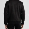 Lawrence Black Suede Bomber Jacket Back