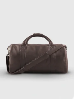 Leather Duffle Bag Mens Main