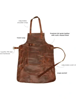 Leather Work Apron Spec