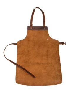 Leather Work Apron back