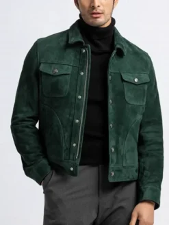 Ted Green Suede Biker Jacket Main