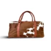 American Cowhide Leather Duffle Bag Main