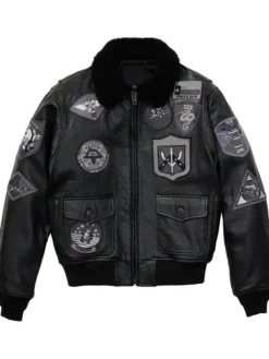 Mens Aviator G 1 Flight Jacket Front
