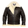 Mens Leather B3 Bomber RAF Pilot Jacket Main