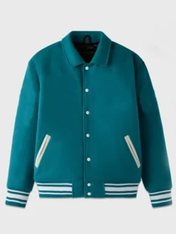 Stylish Cambridge Green Varsity Lettermen Jacket