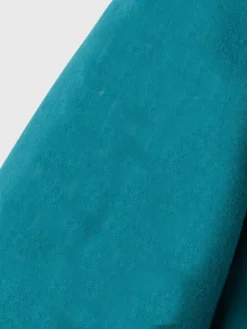 Stylish Cambridge Green Varsity Lettermen Jacket Fur