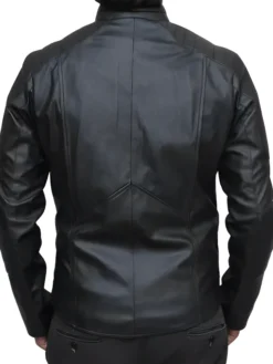 Batman Leather Jacket Back