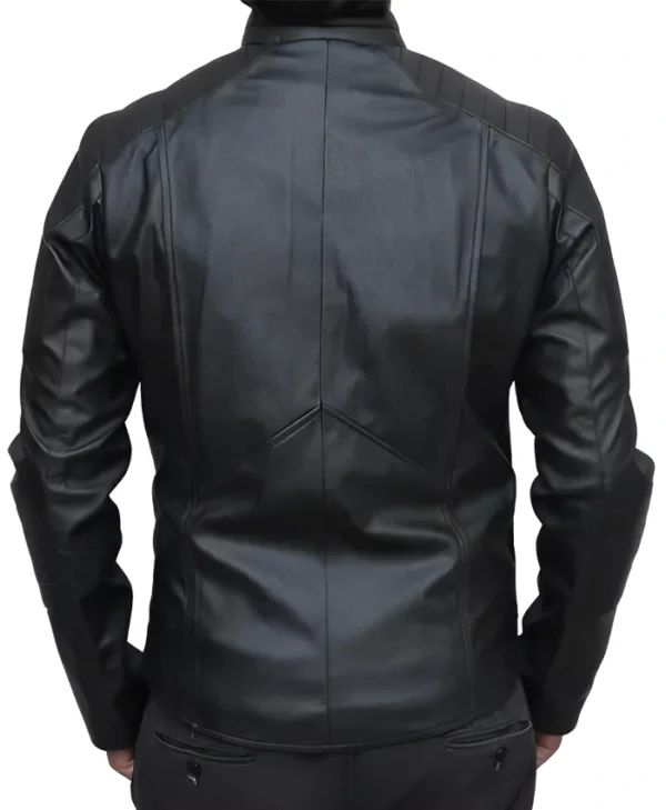 Batman Leather Jacket Back