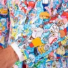SpongeBob Frenzy Mens Multicolor Suit Cuffs