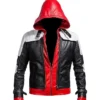 Arkham Knight Batman Red Hood Leather Jacket Main