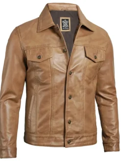 Brown Button Jacket