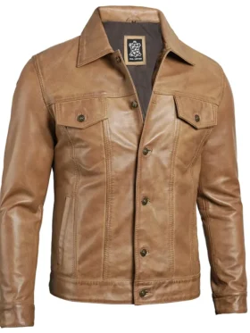 Brown Button Jacket