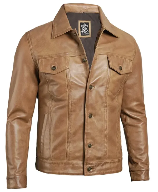 Brown Button Jacket