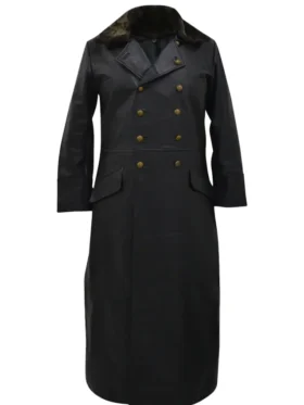 German Leather Trench Coat