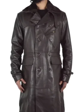 Mens Double Breasted Trench Coat
