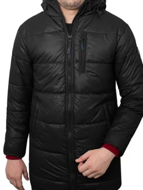 Mens Hooded Parka Jacket