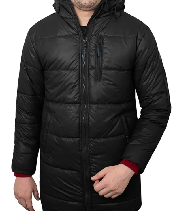 Mens Hooded Parka Jacket