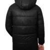 Mens Hooded Parka Jacket Back