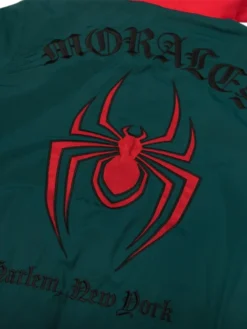 Miles Morales Green Hooded Bomber Jacket Patch