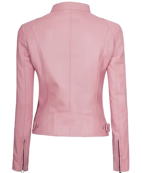 Sheer Pink Jacket Back