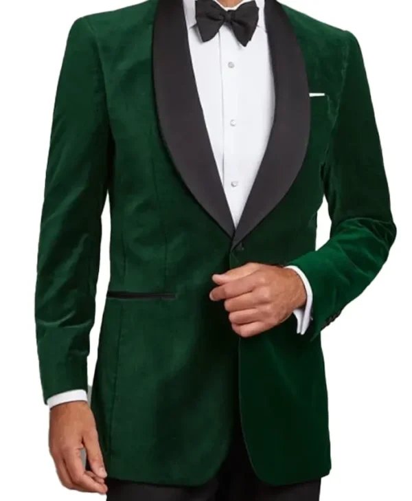Velvet Emerald Green Tuxedo