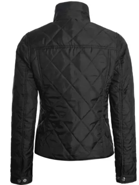 Womens Light Weight Puffer Jacket Back