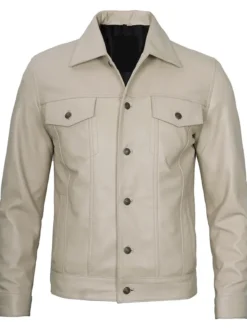 Beige Trucker Jacket