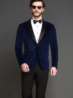 Blue Suede Tuxedo