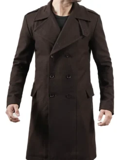 Chocolate Brown Long Coat