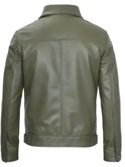 Green Harrington Jacket Back