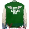 Green Philadelphia Full-Snap Eagles Jacket