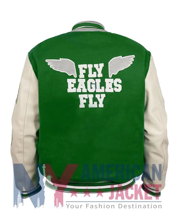 Green Philadelphia Full-Snap Eagles Jacket