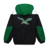 Jason Kelce Podcast Eagles Starter Hooded Jacket For Sale