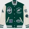 OVO Philadelphia Eagles Letterman Varsity Jacket