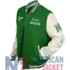 Philadelphia Full-Snap Eagles Green Jacket