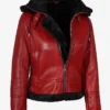 Red Shearling Jacket