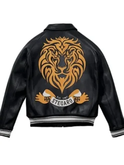 Stegaro Bomber Leather Jacket
