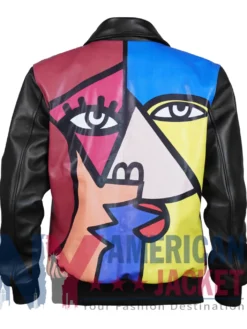 Stegaro Cubism Vintage Bomber Jacket