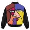 Stegaro Cubism Vintage Bomber Jacket Back