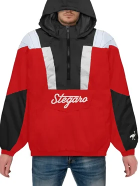 Stegaro Half Zip Hooded Jacket