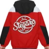 Stegaro Half Zip Hooded Jacket Back