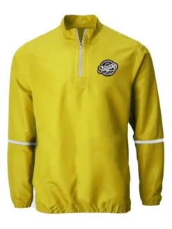 Stegaro Half Zip Up Yellow Jacket