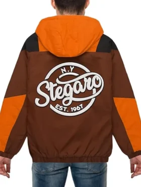 Stegaro Hooded Zip Jacket Back