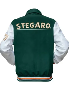 Stegaro Letterman Jacket Back
