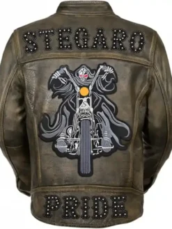 Stegaro Pride Leather Jacket