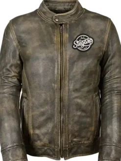 Stegaro Pride Leather Jacket For Men