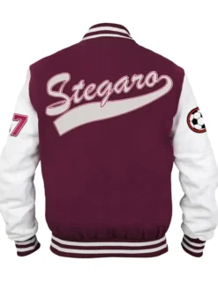 Stegaro SG Club Letterman Varsity Jacket Back