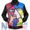 Vintage Stegaro Cubism Bomber Jacket